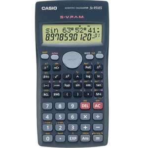 正品CASIO/卡西欧fx-95ms学生科学函数计算器包邮fx95ms精算师用