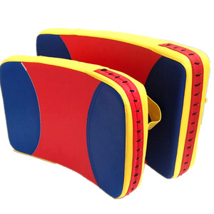 新款 跆拳道脚靶弧形伊朗靶侧踢靶拳击手靶散打搏击训练 大胸靶