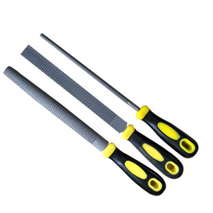 木工DIY锉刀 木锉刀套装木锉硬木毛挫刀半圆细齿粗齿红木黄金锉刀