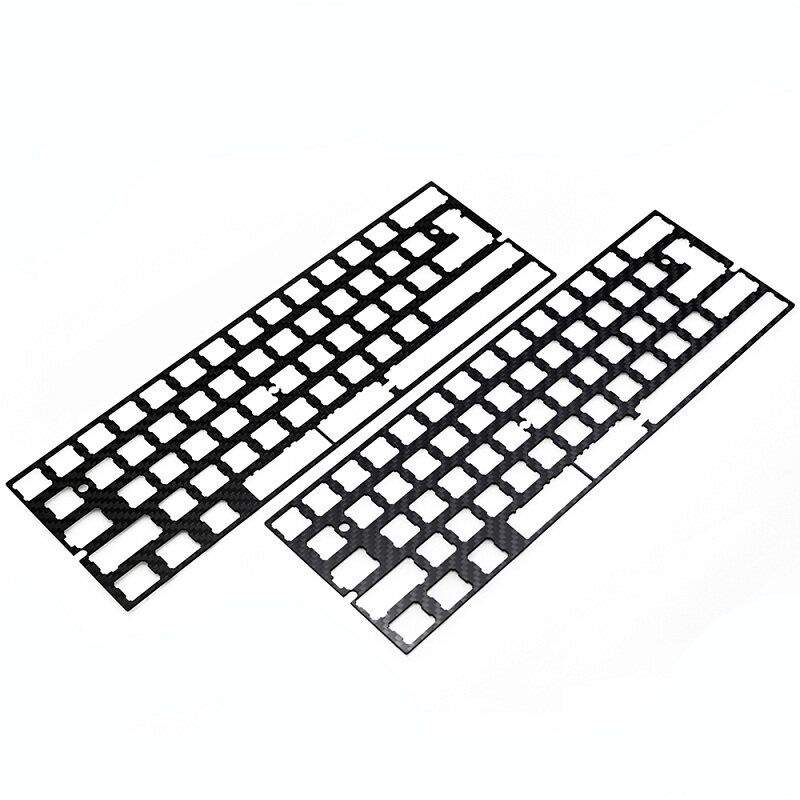 eepw xd60 64 gh60机械键盘客制化阳极铝定位板 支持方向键左移