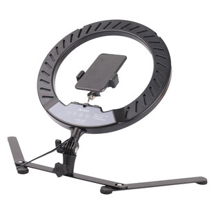 华固（huagu）桌面手机直播超低俯拍设备全套大光圈补光灯可升降调节多功能主播拍摄录视频vlogLED摄影灯