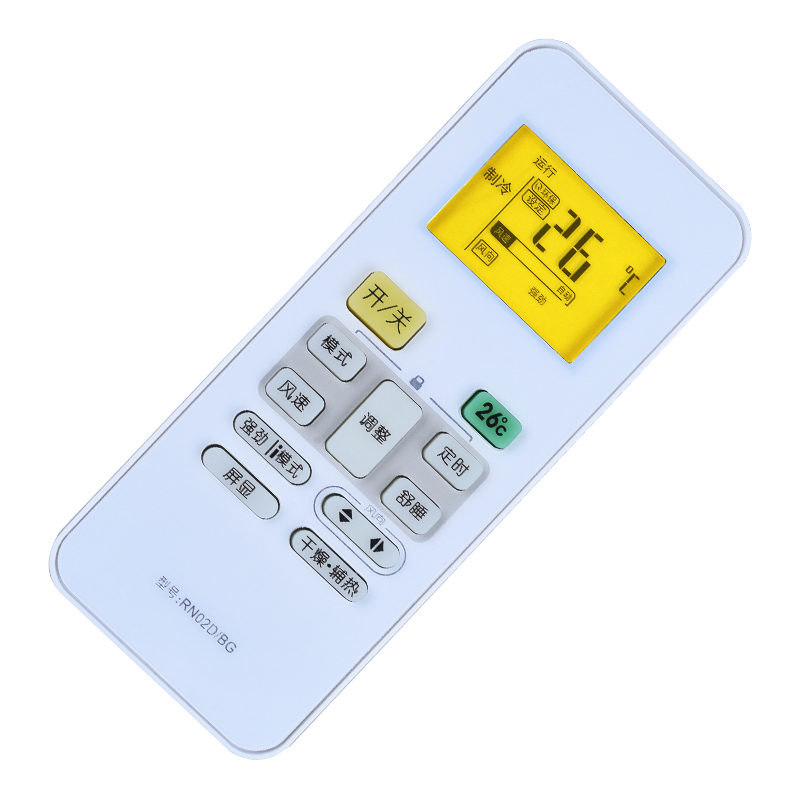 ACC适用美的空调遥控器RN02D/BG KFR-26/32/35GW/DY-PC400(D3) rn02dbg