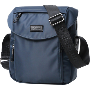 威尔伦尼龙男士包包运动休闲单肩包男包斜挎包男款牛津布小背包潮