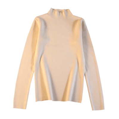 半高领长袖内搭打底毛衣女针织衫