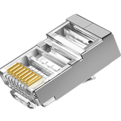 盒装镀金触点防火抗干扰水晶头