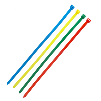塑料红黄蓝绿色5x350尼龙扎带