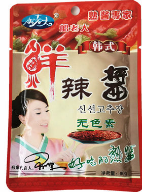韩式辣椒酱100克包装吃着更方便