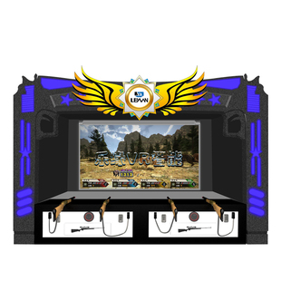 儿童大型3d投影射击打枪投币商用夜市广场摆摊项目娱乐设备游戏机