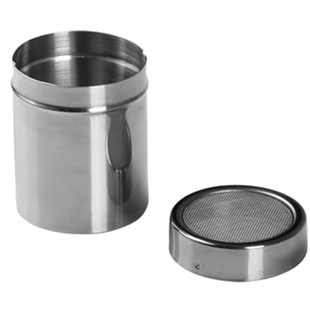 迷你40目不锈钢面粉筒抹茶粉厨房可可粉撒粉罐家用烘焙糖粉筛子
