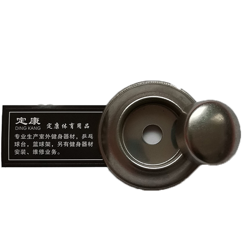 室外健身器材户外广场公园路径配件不锈钢防盗盖侧堵圆盖闷盖大全