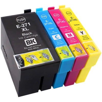 硌彩适用爱普生T2711XL墨盒WF-7710 7720 7210 7715 7725油墨墨水