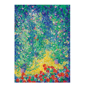 巴特勒花园 印刷喷绘仿制油画客厅卧室餐厅挂画背景装饰画风景画