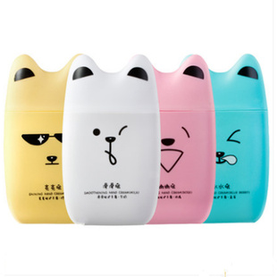 可爱水果润护手霜滑滑哒牛奶水水哒蓝莓嫩嫩哒草莓亮亮哒柠檬