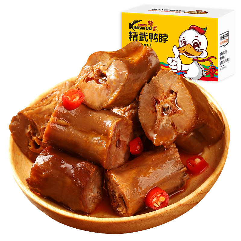 【薇娅推荐】精武180g甜麻辣味鸭脖