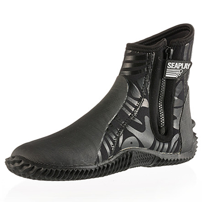 SEAPLAY X3 3mm高帮潜靴潜水鞋沙滩鞋 浮潜深潜 防滑保暖男女同款