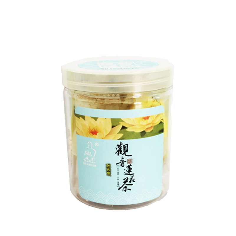 舟山特产瑶莲观音莲花茶  普陀山特产一盒平步青云 礼盒装18g