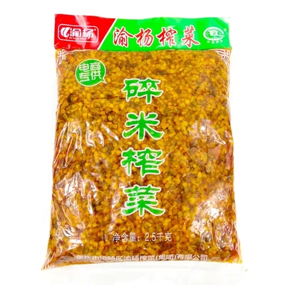 涪陵碎米商用小面豆花5斤榨菜粒