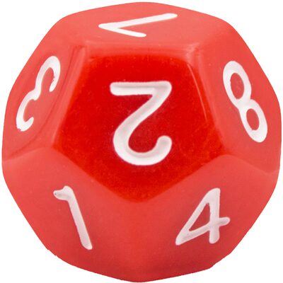 dnd20数字色子7粒一套游戏道具