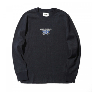 MADNESS LONG SLEEVE WAFFLE TEE 18AW 圆领华夫格长袖T恤余文乐