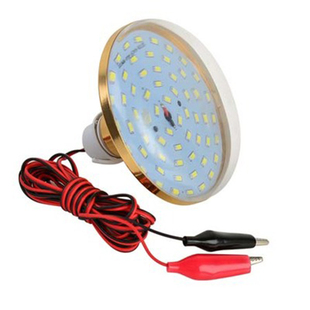 12vled灯泡夜市摆地摊灯12伏24v48v超亮畜电池直流电瓶灯底压户外