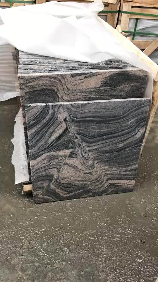 China Juparana Granite Stone Kitchen Countertop Flooring Tile 60x60