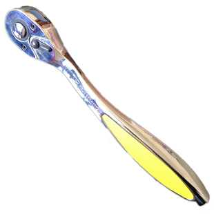 波斯快速棘轮扳手1/2大飞1/4小飞3/8中套筒工具双向快速脱落72齿