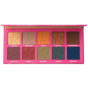 【现货正品】美国Jeffree Star J姐欧美彩妆10色珠光哑光眼影盘