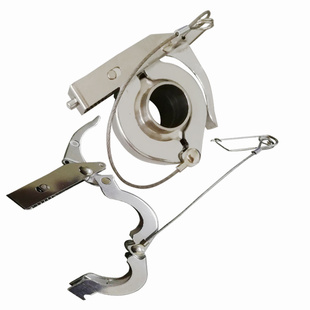 304不锈钢真空快装接头抱箍KF卡箍16/10/25/40/50高温支架密封圈