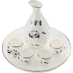 温酒器仿古酒具中式酒杯酒壶烫酒壶陶瓷家用煮热酒器白酒清酒黄酒