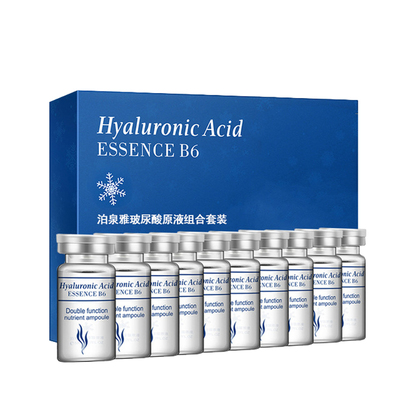 10件 玻尿酸原液补水保湿10PCS Hyaluronic Acid Anti Aging Face