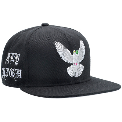 经典棒球帽黑色潮帽子男女嘻哈帽