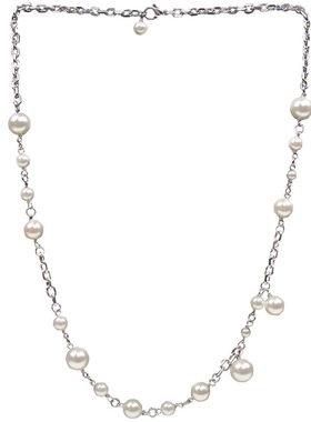 贝珠拼接街头风情侣项链国潮原创