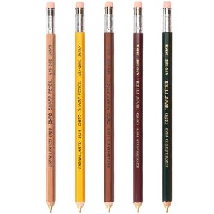 日本OHTO乐多|六角木杆0.5自动铅笔|APS-280E木轴笔|手帐纤细笔杆