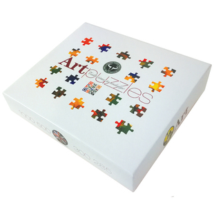 300片500片成人儿童纸质拼图梵高自画像蒙娜丽莎人物名画生日礼物