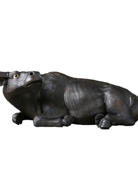 生肖金牛招财电视柜桌面石湾陶瓷