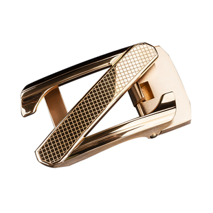 304不锈钢皮带扣男扣头单卖自动扣板扣内穿针扣平滑打孔裤腰带头