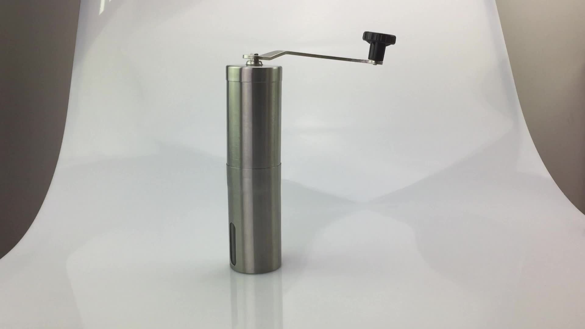 Manual Coffee Grinder,Coarse Coffee Grinder Mill Brushed Stainless