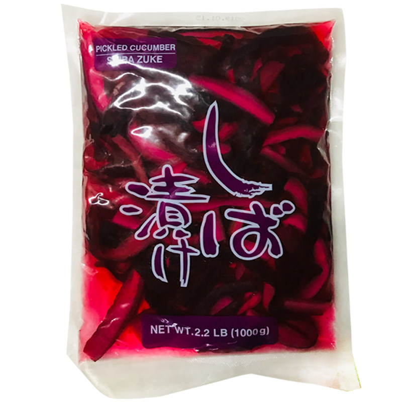 包邮 日式渍物1000g紫瓜条寿司料理/料理调料