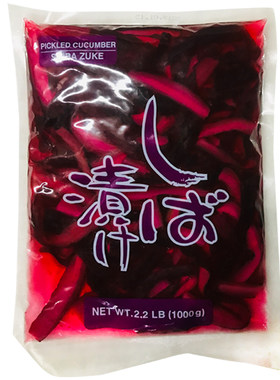 包邮 日式渍物1000g紫瓜条盐水黄瓜福神樱花青瓜渍寿司材料小菜