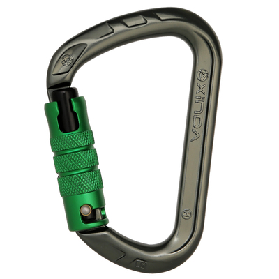 欣达d型承重装备丝扣攀登快挂