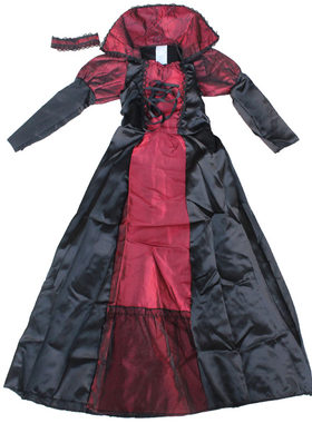 cos万圣节儿童吸血鬼服装 恐怖吓人衣服吸血鬼伯爵恶魔魔鬼亲子装