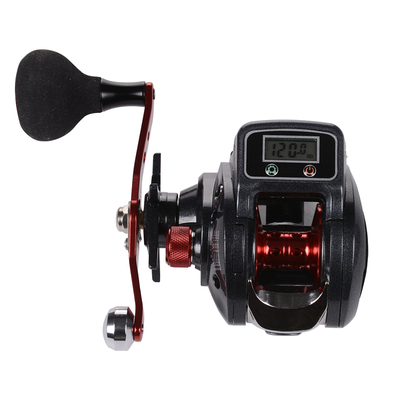 Line Counter Baitcasting Fishing Reel 16+1BB 数显米数水滴轮
