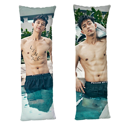 李现等身抱枕人形玩偶照片定制