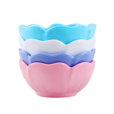 美容院SPA调配碗塑料莲花diy工具