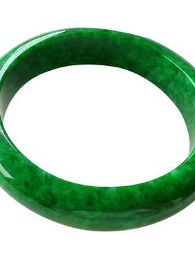 干青铁龙生祖母绿附证书翡翠手镯