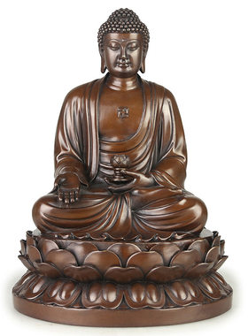 佛香天逸释迦摩尼佛像三宝佛摆件