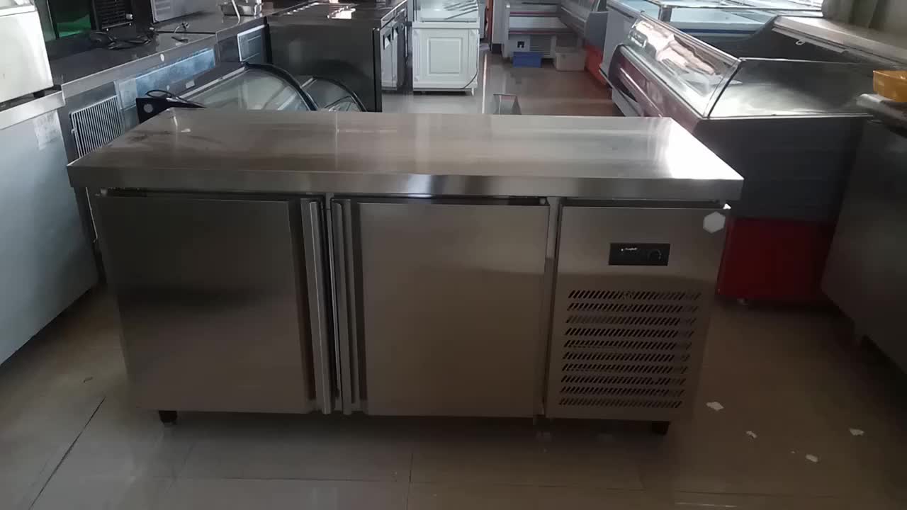 Commercial 2 Door Undercounter Refrigerator Freezer Drawers Buy