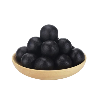 活法儿 五黑丸黑芝麻丸手工辟谷丸男女球芝麻丸子