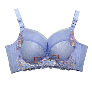 天姿芳正品无钢圈薄款性感文胸8557夏季聚拢c杯大码透气女士内衣