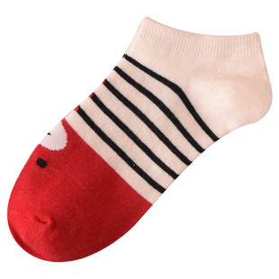 妹子袜子女娃子低帮短袜韩版百搭船袜低腰浅口袜学院风纯棉隐形袜